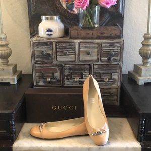 💯% authentic Gucci ballet flats.